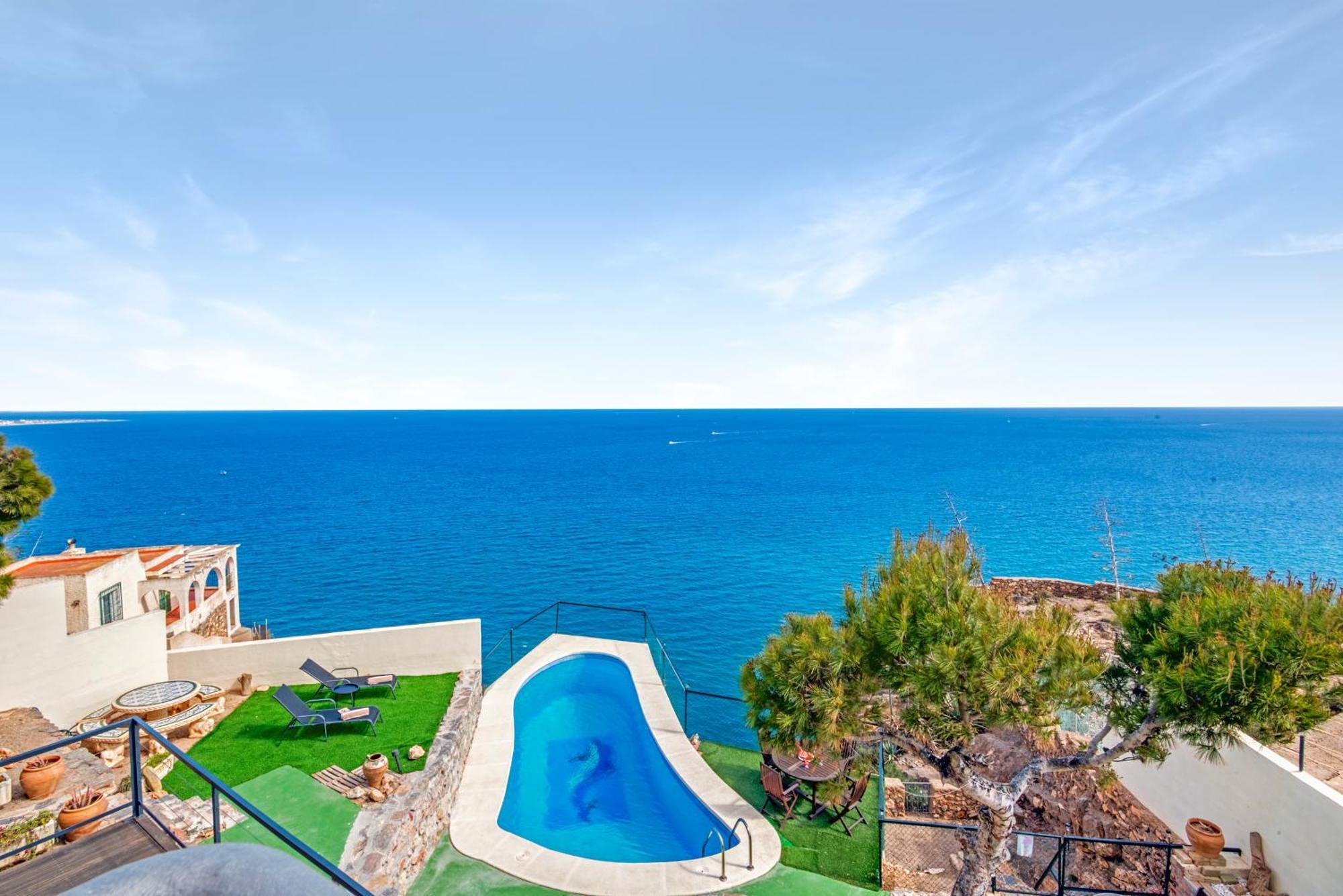 Villa Infinity Sea Views I Pool I Bbq I Jacuzzi Almería Kültér fotó